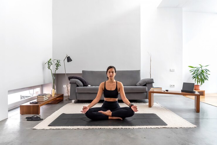 yoga at home